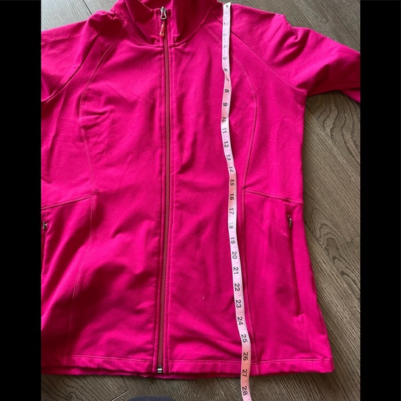 Ellen Tracy | active Zip up with mesh Panel - Picture 6 of 7